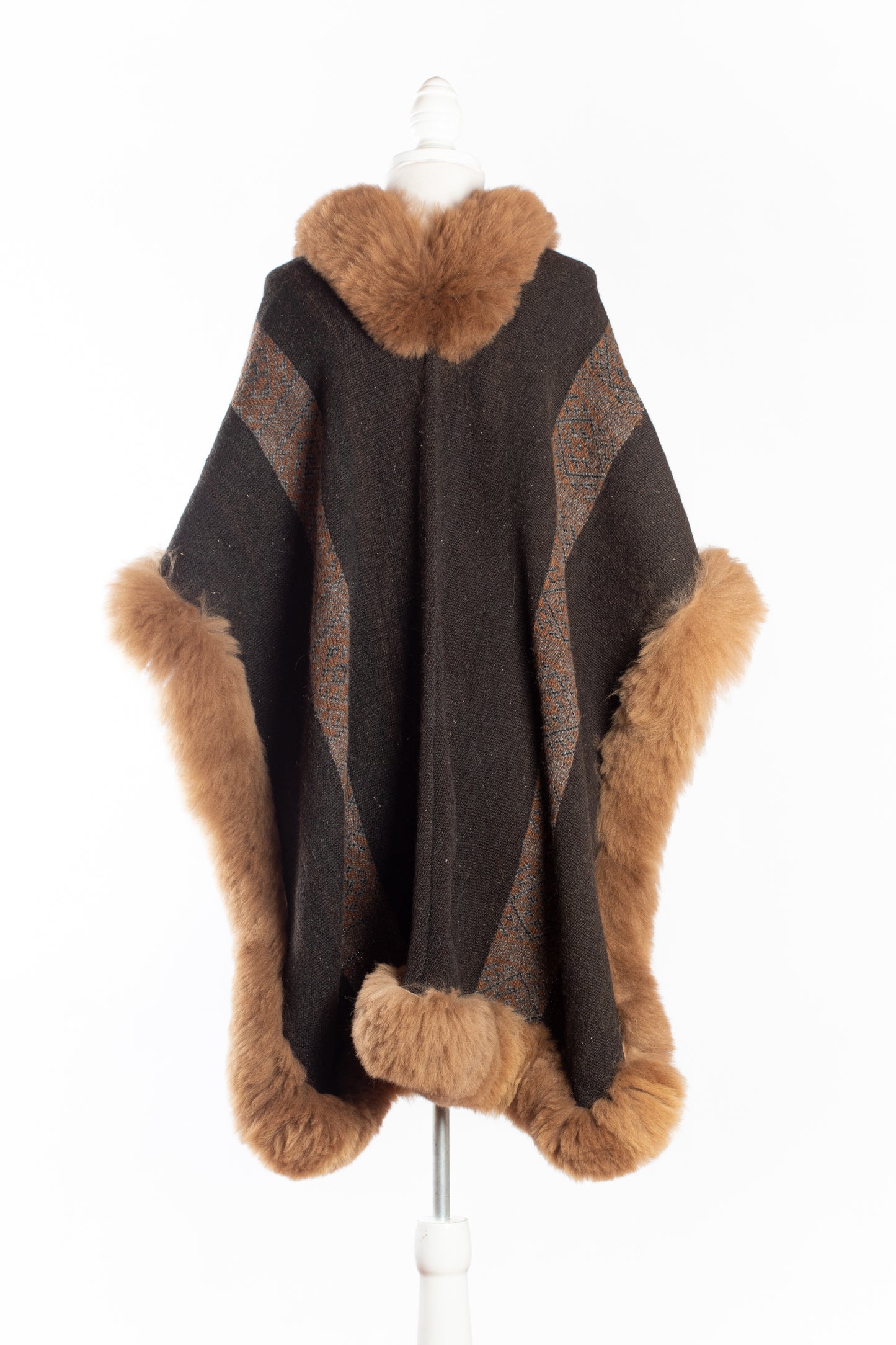 Black Alpaca Cape | Elemental Connection | Cape 662