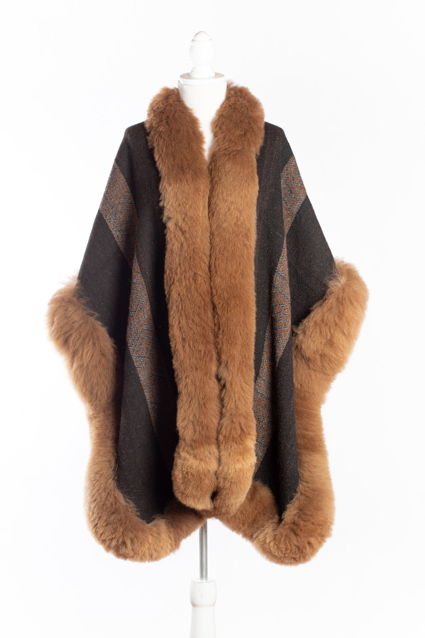 Black Alpaca Cape | Elemental Connection | Cape 662
