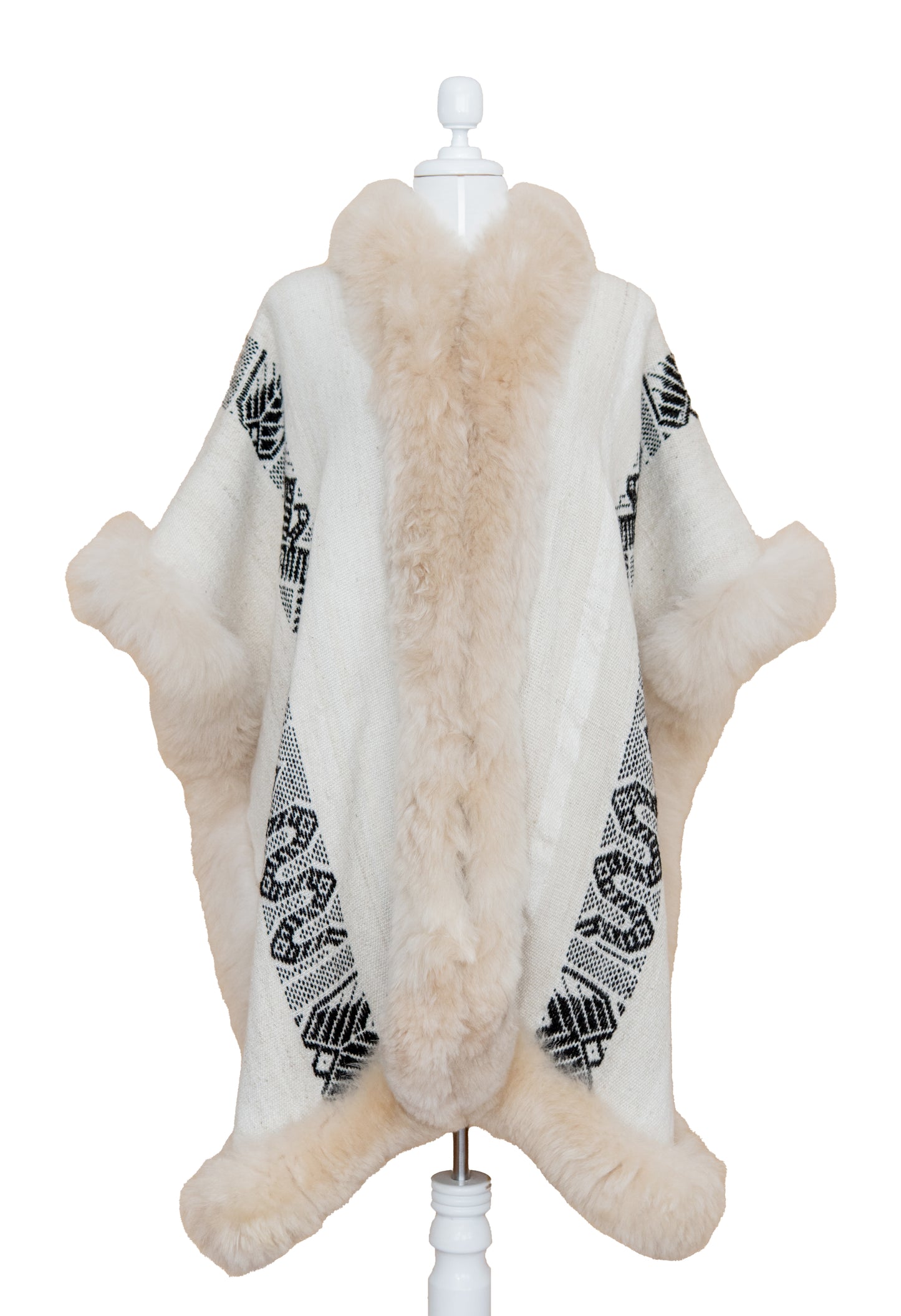 Cream Alpaca Cape | Earth Guardian | Cape 838