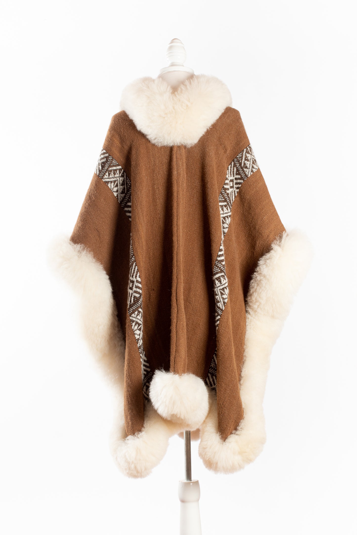 Brown Alpaca Cape | Guardian's Mantle | Cape 692