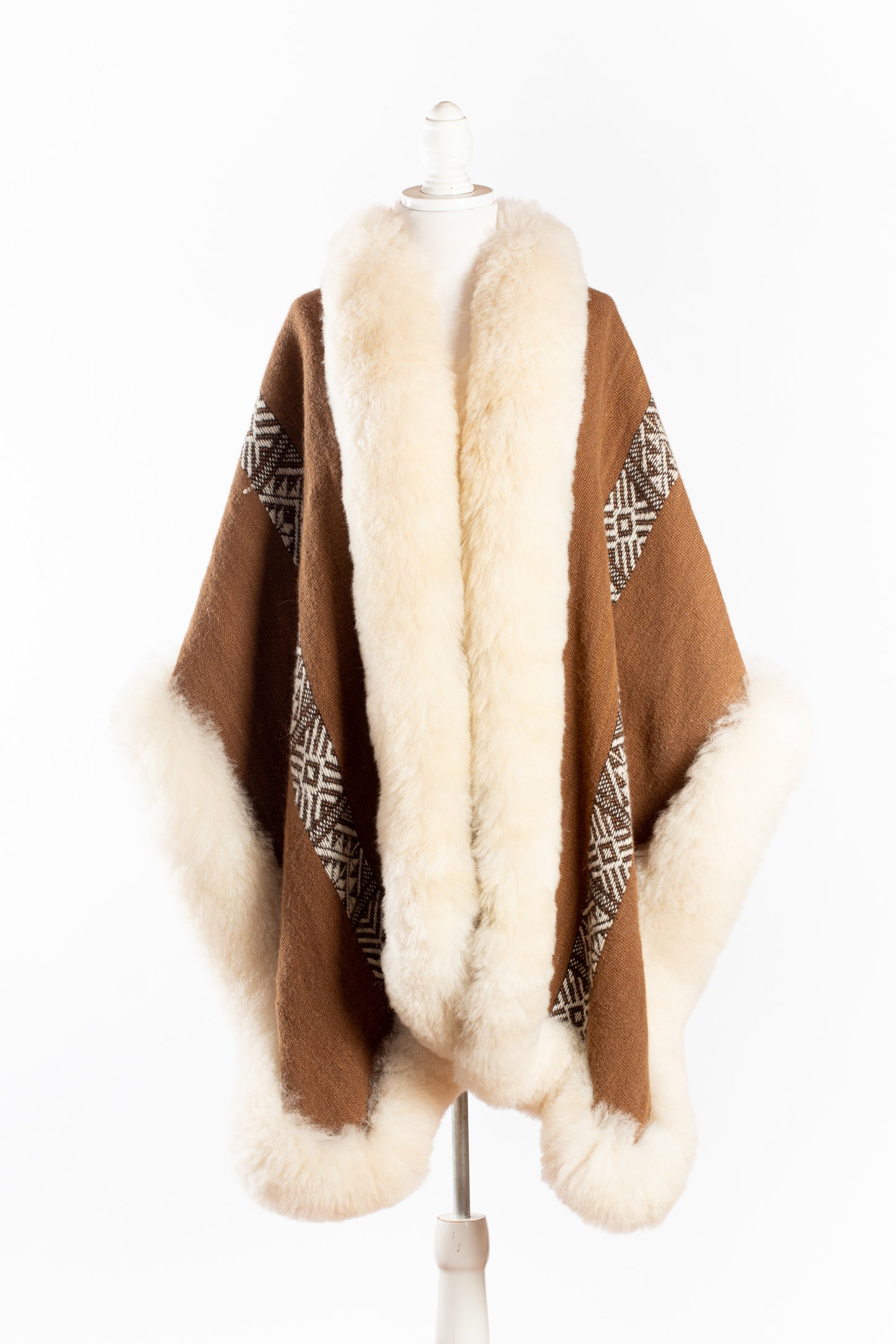 Brown Alpaca Cape | Guardian's Mantle | Cape 692