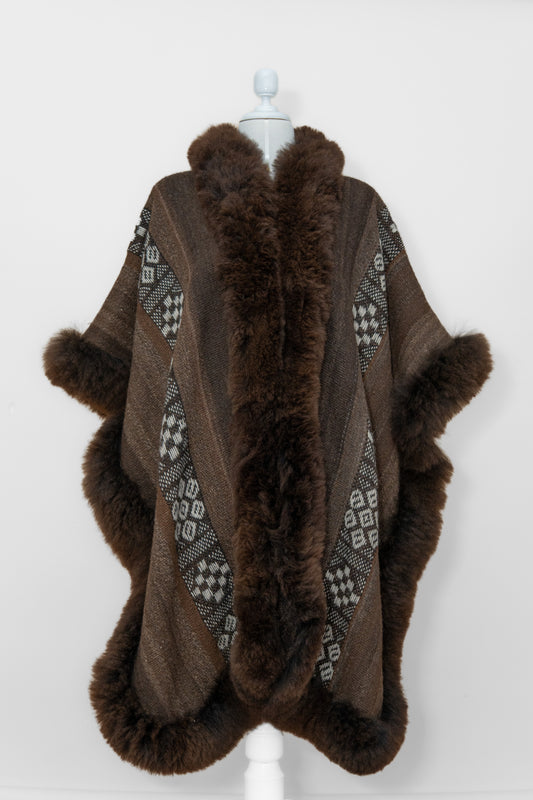 Brown Alpaca Cape | Puma's Power | Cape 840